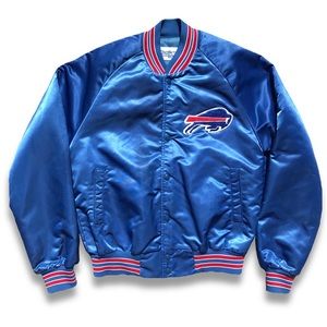 Vintage buffalo bills satin Chalkline jacket